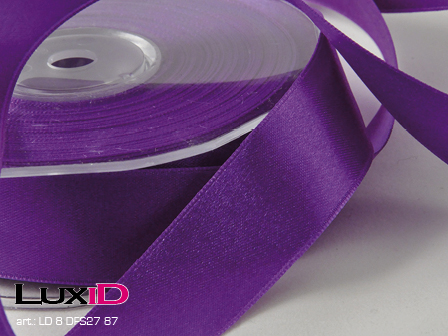 Double face satin Color 87 violet 25mm x 25m